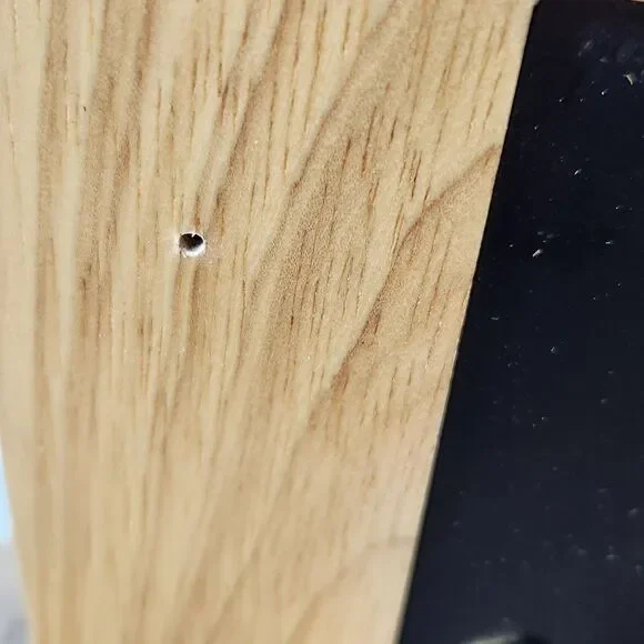 Lexington Collection 5x7 Wood Picture Frame With Wooven Braided Inlay - Picture 7 of 9